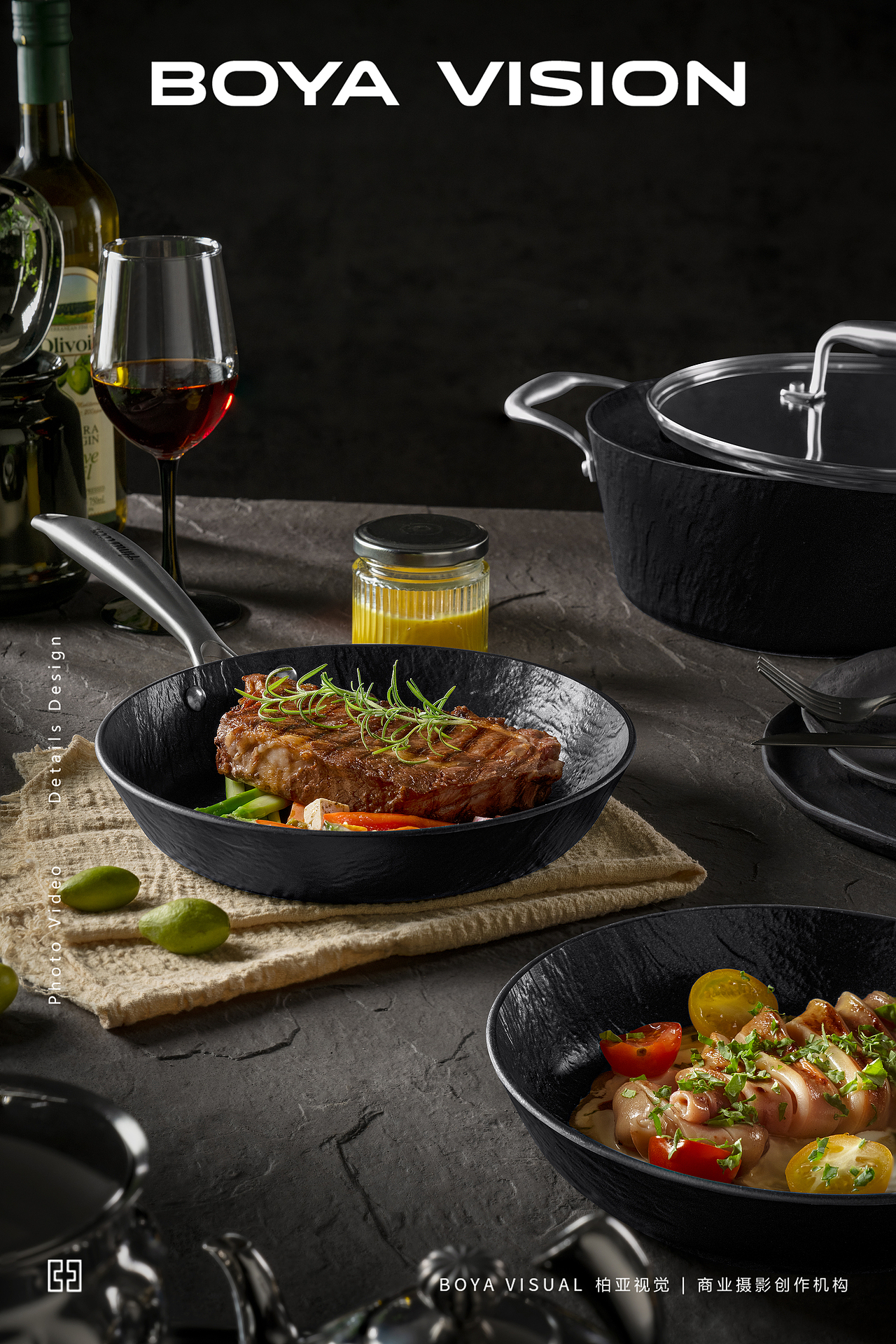 海外独立站厨具品牌摄影｜Amercook Rockstone系列锅（图ZMzcxNTEzMTU2） - 产品摄影 - 站酷设计师柏亚视觉摄影原创素材 - 站酷ZCOOL