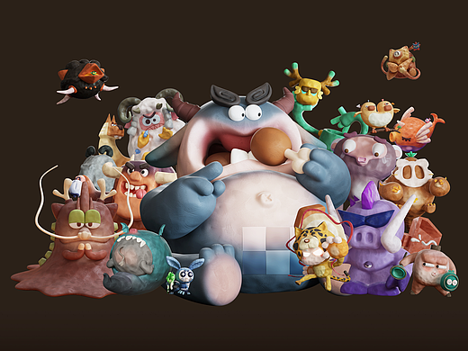 山海图 Re-Chinese Monsters