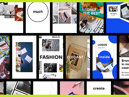 AE模板|竖屏节奏动态动画视频网站推广促销创意机构