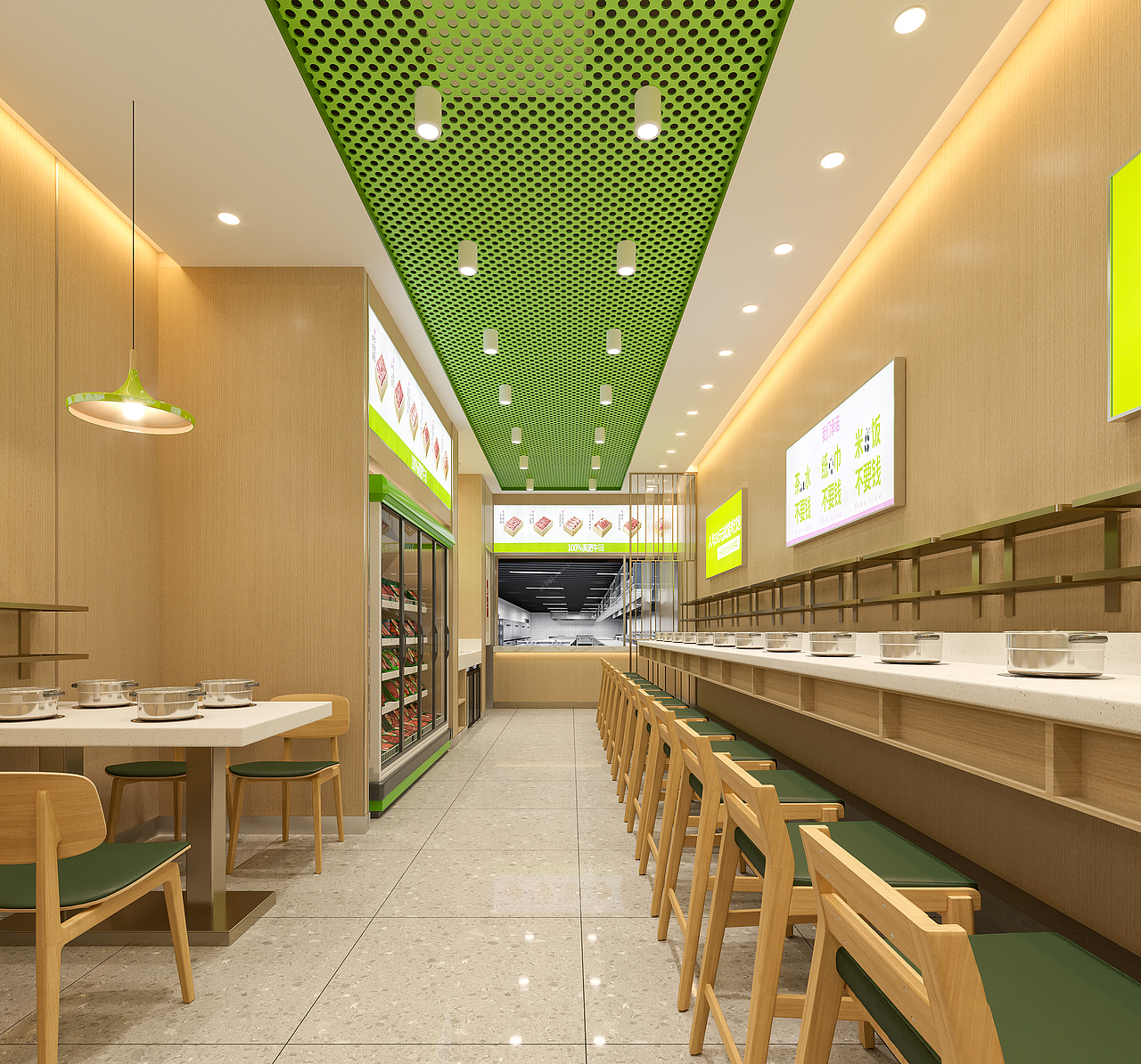 火锅连锁餐厅设计