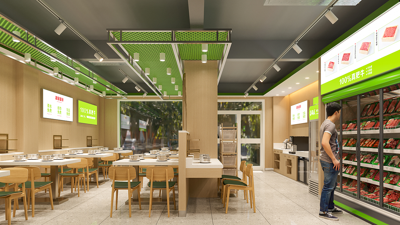 火锅连锁餐厅设计