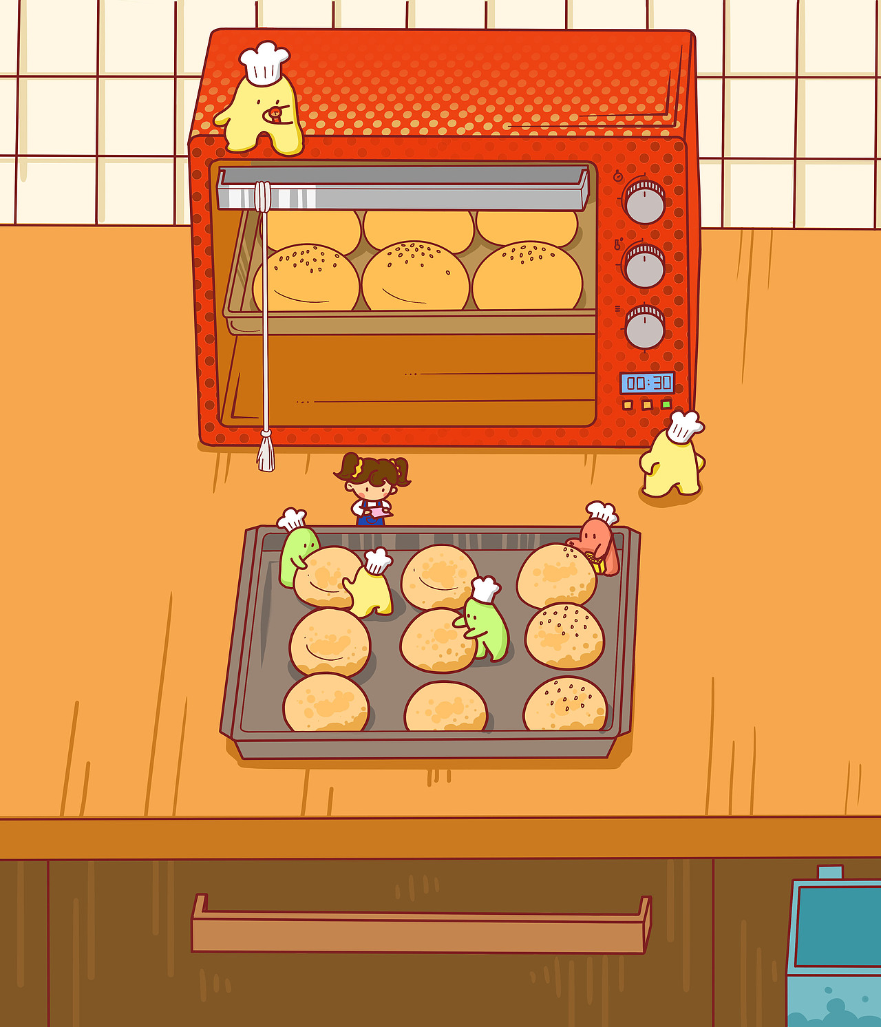 DIUDIU的汉堡工坊