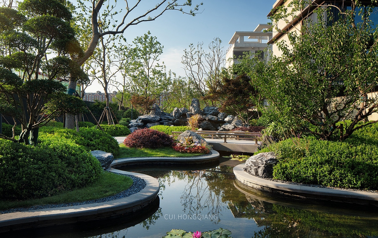 景观设计拍摄案例 临沂御苑