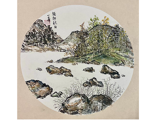 山水创作写生（个人主页-ZNjg4ODcyOTI=） - 绘画 - 站酷设计师王一峰原创素材 - 站酷ZCOOL