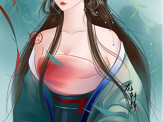 古风人物插画