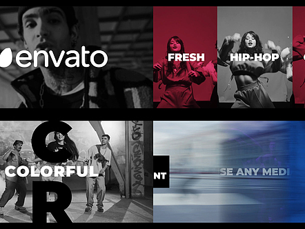 AE模板|时尚舞蹈广告街舞嘻哈视频模特快闪特效宣传片