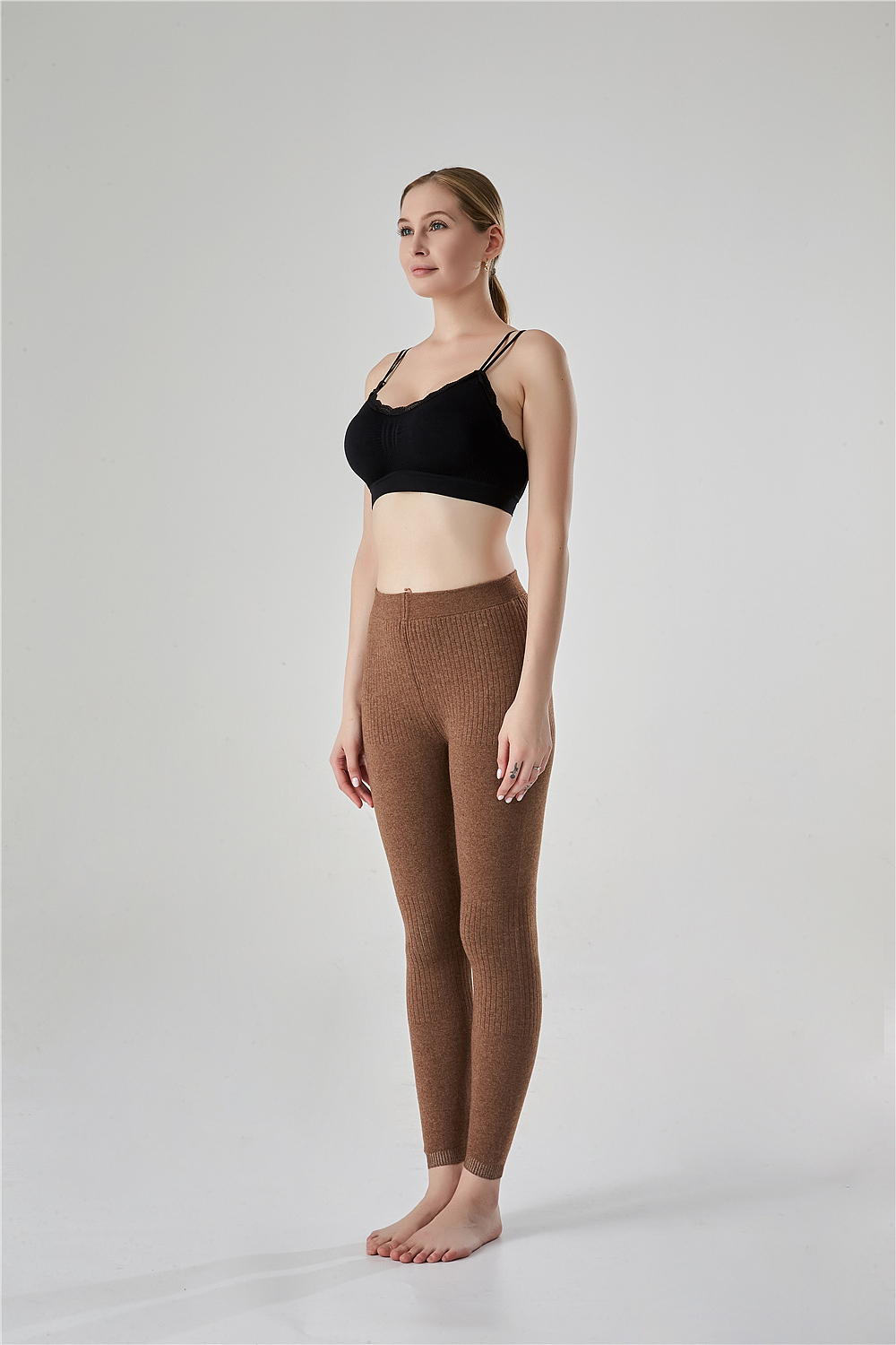 义乌羊毛裤拍照,秋冬款2024裤子拍摄