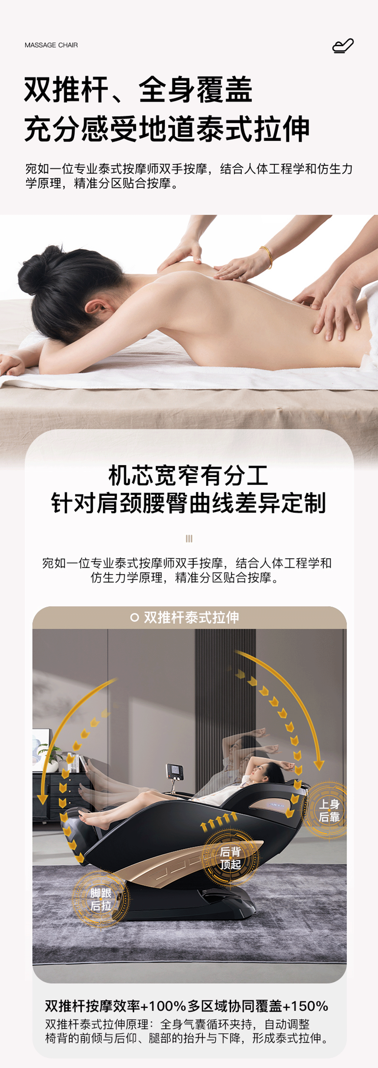  奥克斯按摩椅详情视频全案