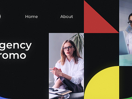 AE模板|高级动态图形元素时尚高级杂志风格片拍摄花絮