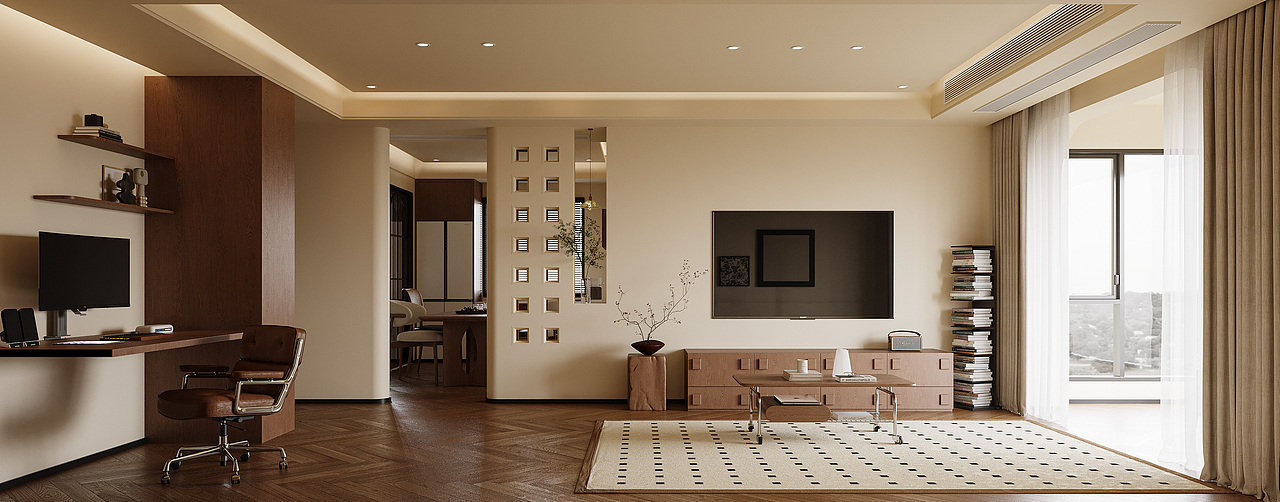 中古风-未来效果图（图ZMzcxNTcyMDky） - 家装设计 - 站酷设计师兔子开火车原创素材 - 站酷ZCOOL