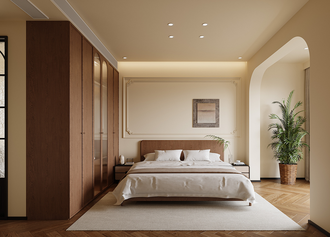 中古风-未来效果图（图ZMzcxNTcyMTE2） - 家装设计 - 站酷设计师兔子开火车原创素材 - 站酷ZCOOL