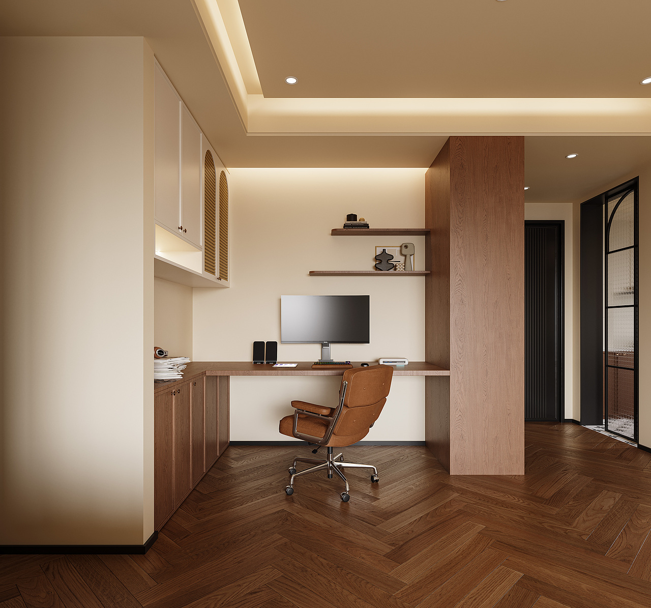 中古风-未来效果图（图ZMzcxNTcyMTA0） - 家装设计 - 站酷设计师兔子开火车原创素材 - 站酷ZCOOL