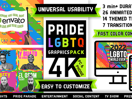 AE模板|多彩时尚文字标题3D三维立体创意排版动画