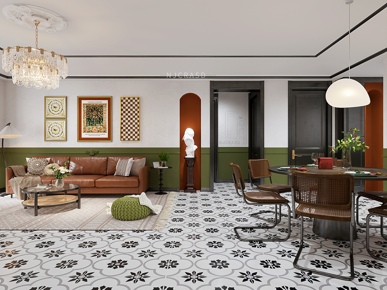 轻古典现代风（图ZMzcxNTc0MDA4） - 家装设计 - 站酷设计师DOUMU原创素材 - 站酷ZCOOL