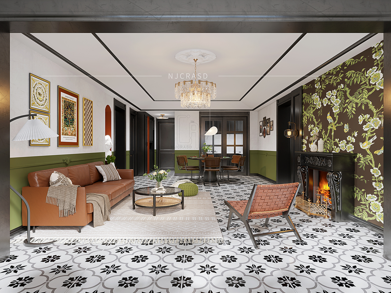 轻古典现代风（图ZMzcxNTc0MDIw） - 家装设计 - 站酷设计师DOUMU原创素材 - 站酷ZCOOL