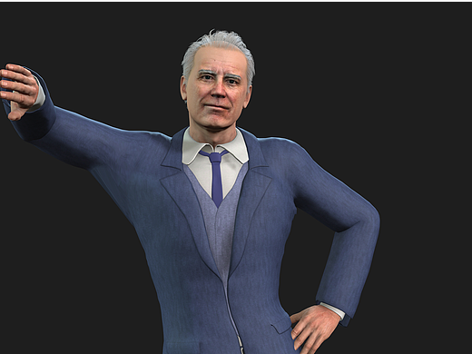 虛擬數(shù)字人-拜登（個(gè)人主頁-ZNjg4ODkwNzY=） - 動(dòng)畫/影視 - 站酷設(shè)計(jì)師旋律糾纏原創(chuàng)素材 - 站酷ZCOOL