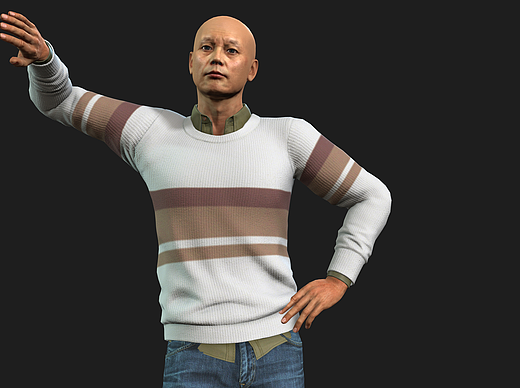 虛擬數(shù)字人-葛優(yōu)（個(gè)人主頁-ZNjg4ODk0ODQ=） - 動(dòng)畫/影視 - 站酷設(shè)計(jì)師旋律糾纏原創(chuàng)素材 - 站酷ZCOOL