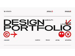 2023-2024年 | 个人作品集 品牌&字体&LOGO&版式