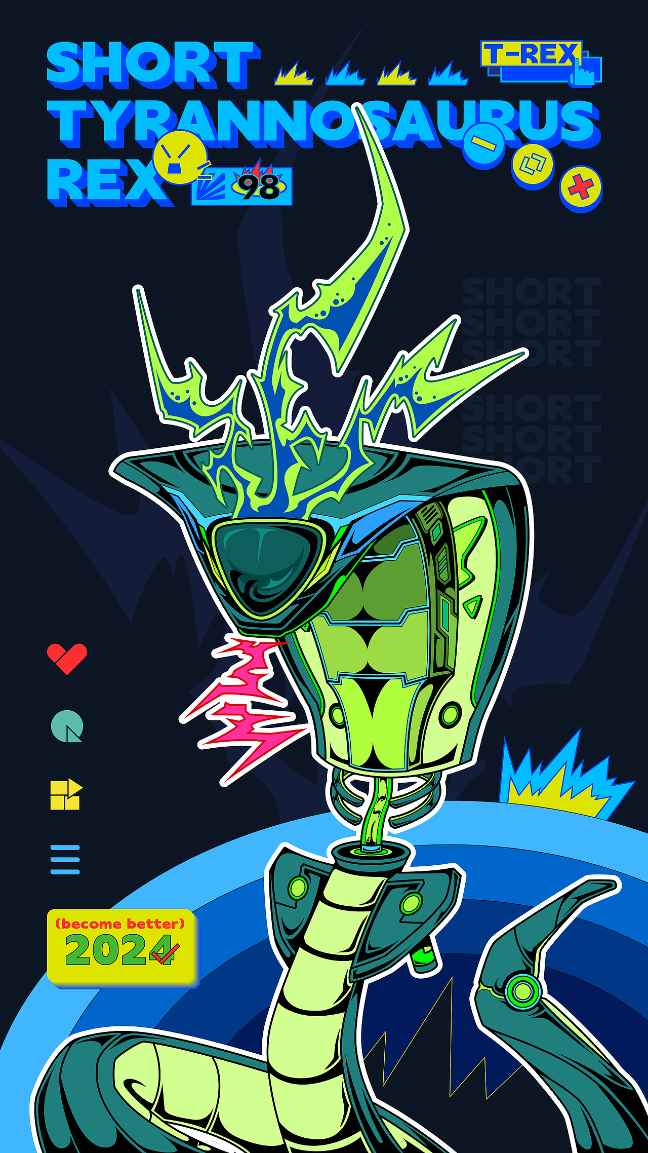 2023-2024个人练习作品（图ZMzcxNTgwNjMy） - 新锐潮流插画 - 站酷设计师爱叫龙原创素材 - 站酷ZCOOL