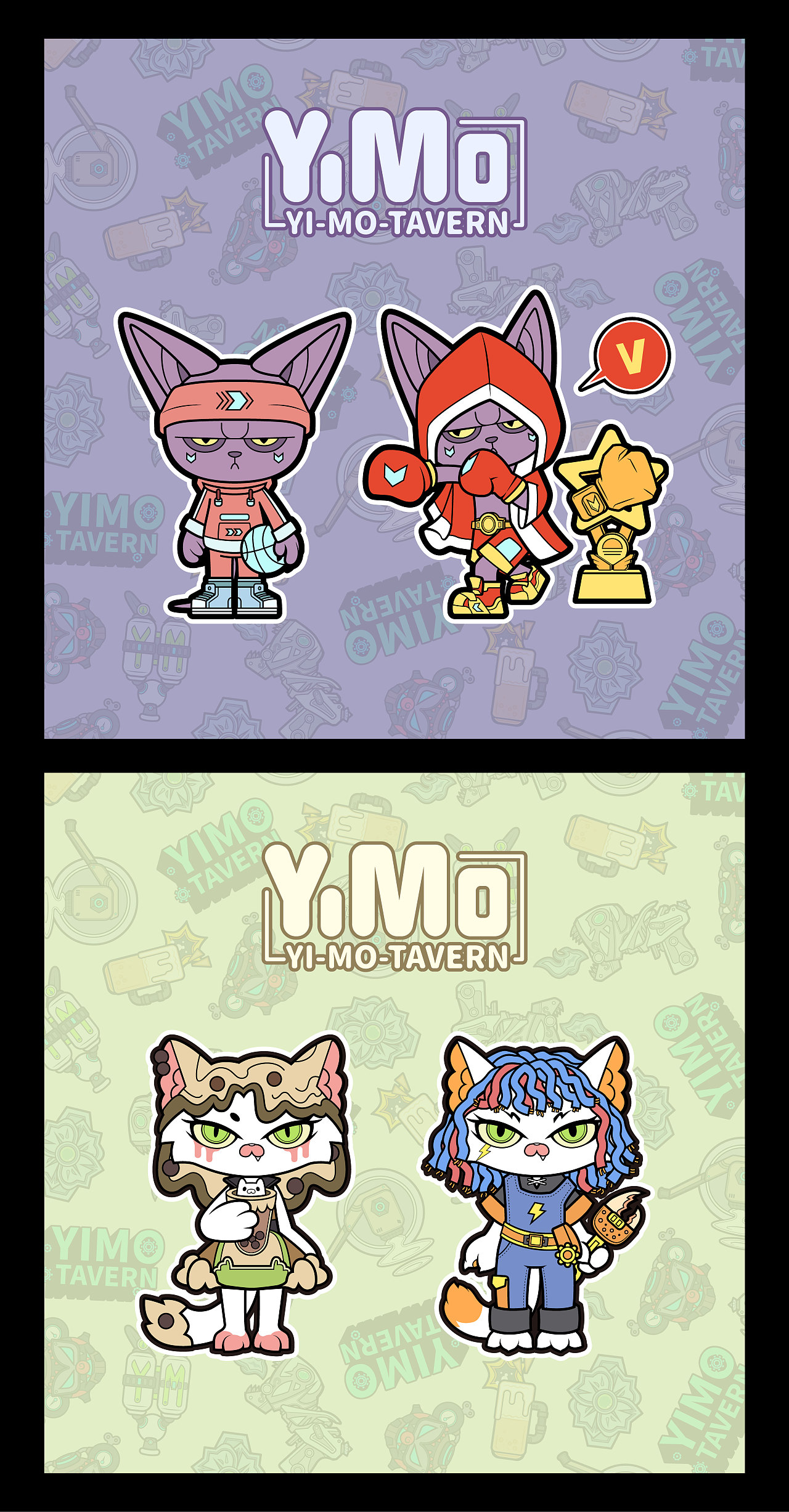 2023-2024个人练习作品（图ZMzcxNTgwODM2） - 新锐潮流插画 - 站酷设计师爱叫龙原创素材 - 站酷ZCOOL