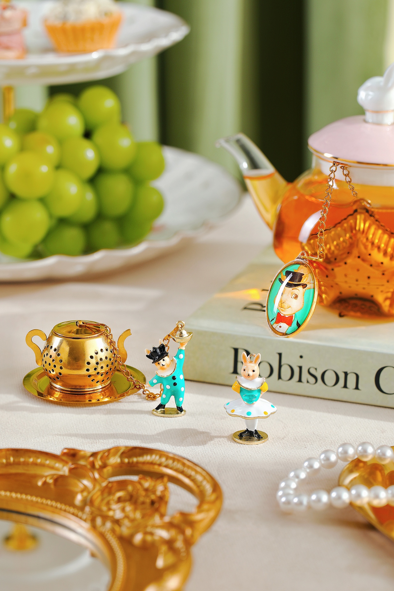 餐具拍摄/Blanbunny布兰兔/茶滤、茶包、茶杯茶壶套装