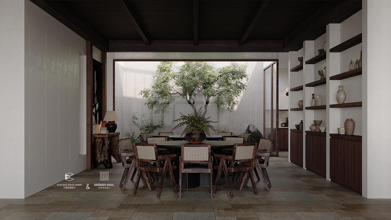 家庭民宿|三垣&边界空间共创（图ZMzcxNTgzNTcy） - 酒店餐饮设计 - 站酷设计师Designer军原创素材 - 站酷ZCOOL