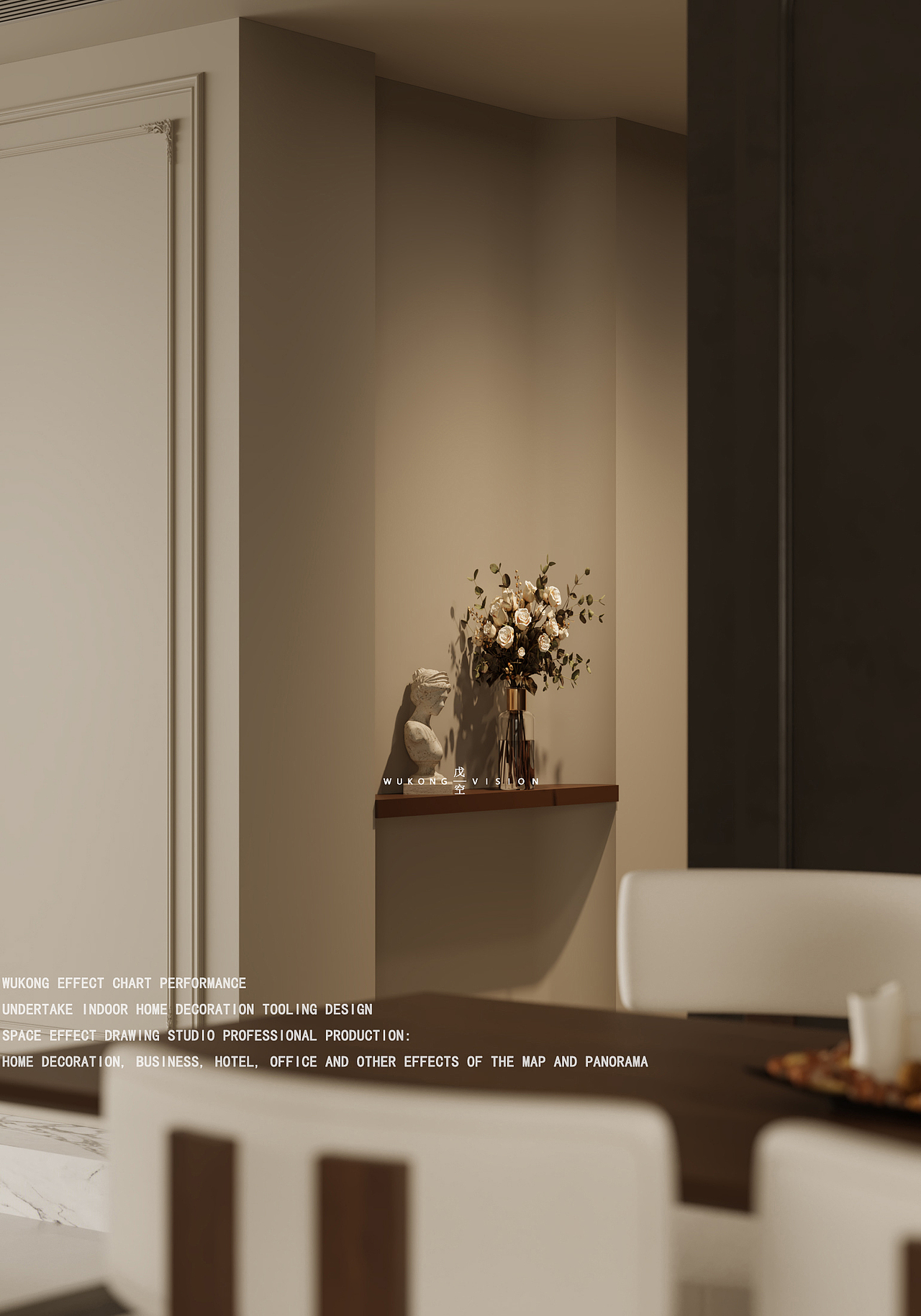 法式复古风一戊空效果图表现（图ZMzcxNTg0NDAw） - 家装设计 - 站酷设计师戊空视觉原创素材 - 站酷ZCOOL