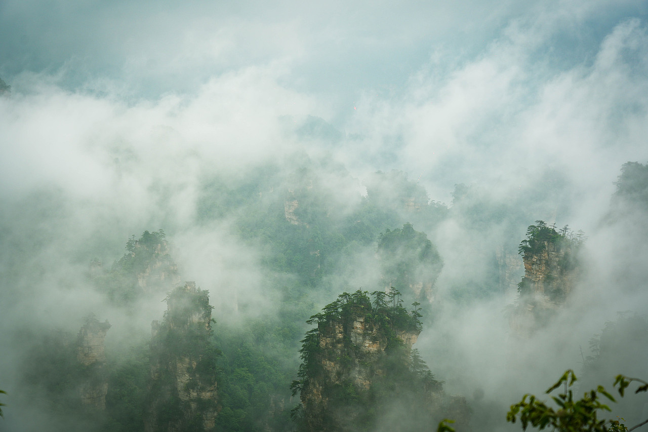 张家界（图ZMzcxNTkwODQ4） - 风光摄影 - 站酷设计师懂你最重要啦原创素材 - 站酷ZCOOL