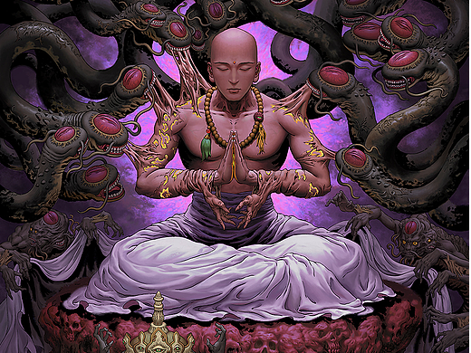 个人创作《西行邪典》-秃驴