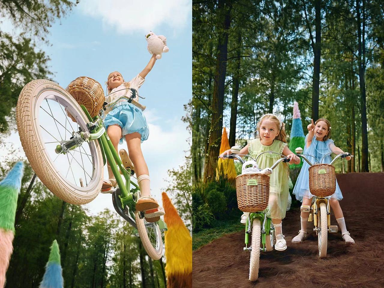 萌兽形象大片分享 | 在森林畅玩的公主！（图ZMzcxNjAwMTQ0） - 人像摄影 - 站酷设计师TMOSTKIDS原创素材 - 站酷ZCOOL