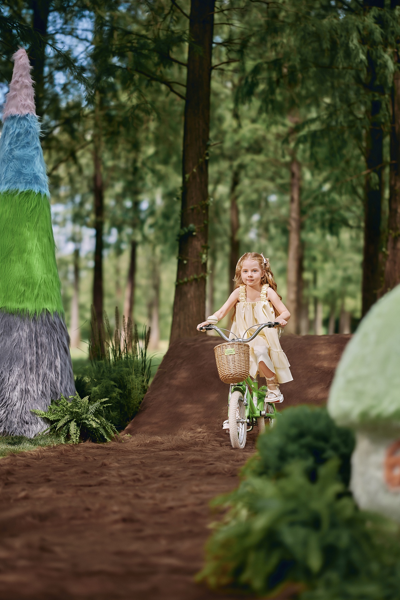 萌兽形象大片分享 | 在森林畅玩的公主！（图ZMzcxNjAwMjY4） - 人像摄影 - 站酷设计师TMOSTKIDS原创素材 - 站酷ZCOOL