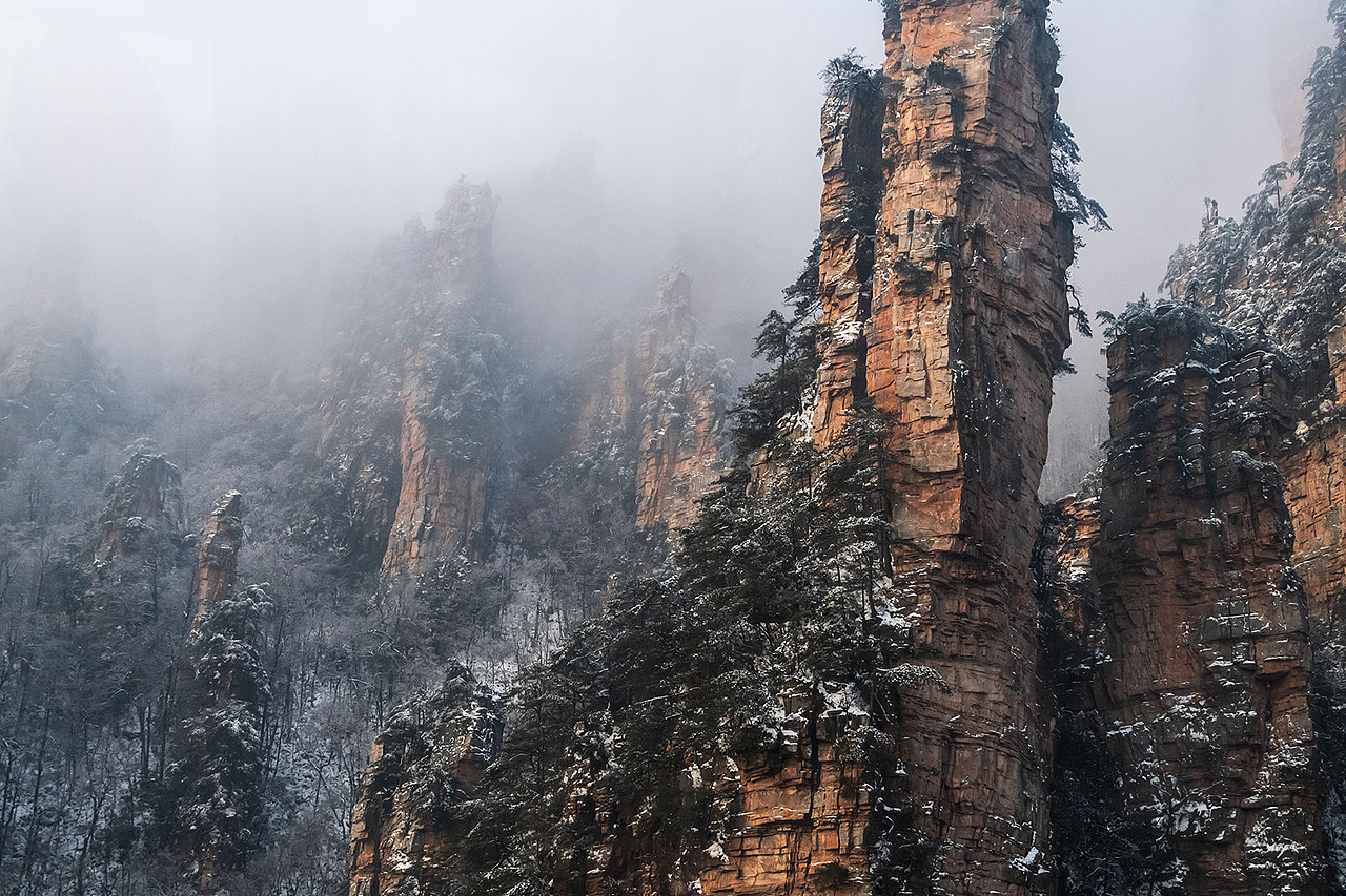 张家界天子山（图ZMzcxNjEyMDAw） - 风光摄影 - 站酷设计师陈喆风光摄影原创素材 - 站酷ZCOOL