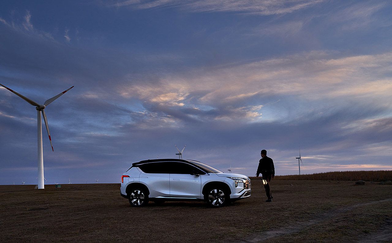 汽车摄影|一次纯电suv的大红山之旅