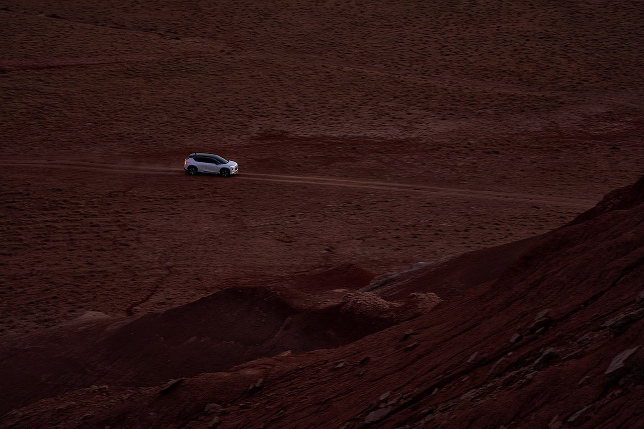 汽车摄影|一次纯电suv的大红山之旅