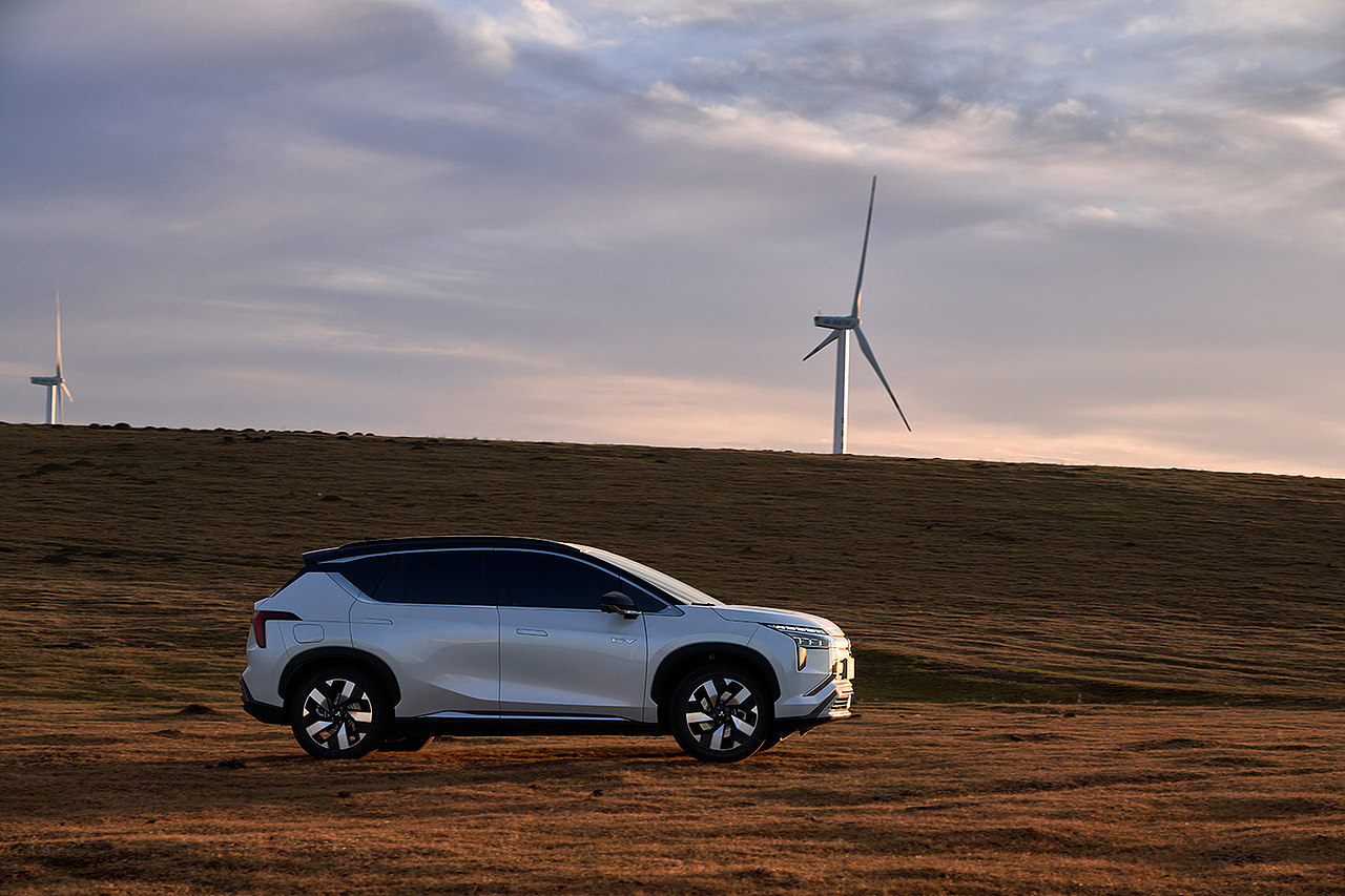 汽车摄影|一次纯电suv的大红山之旅