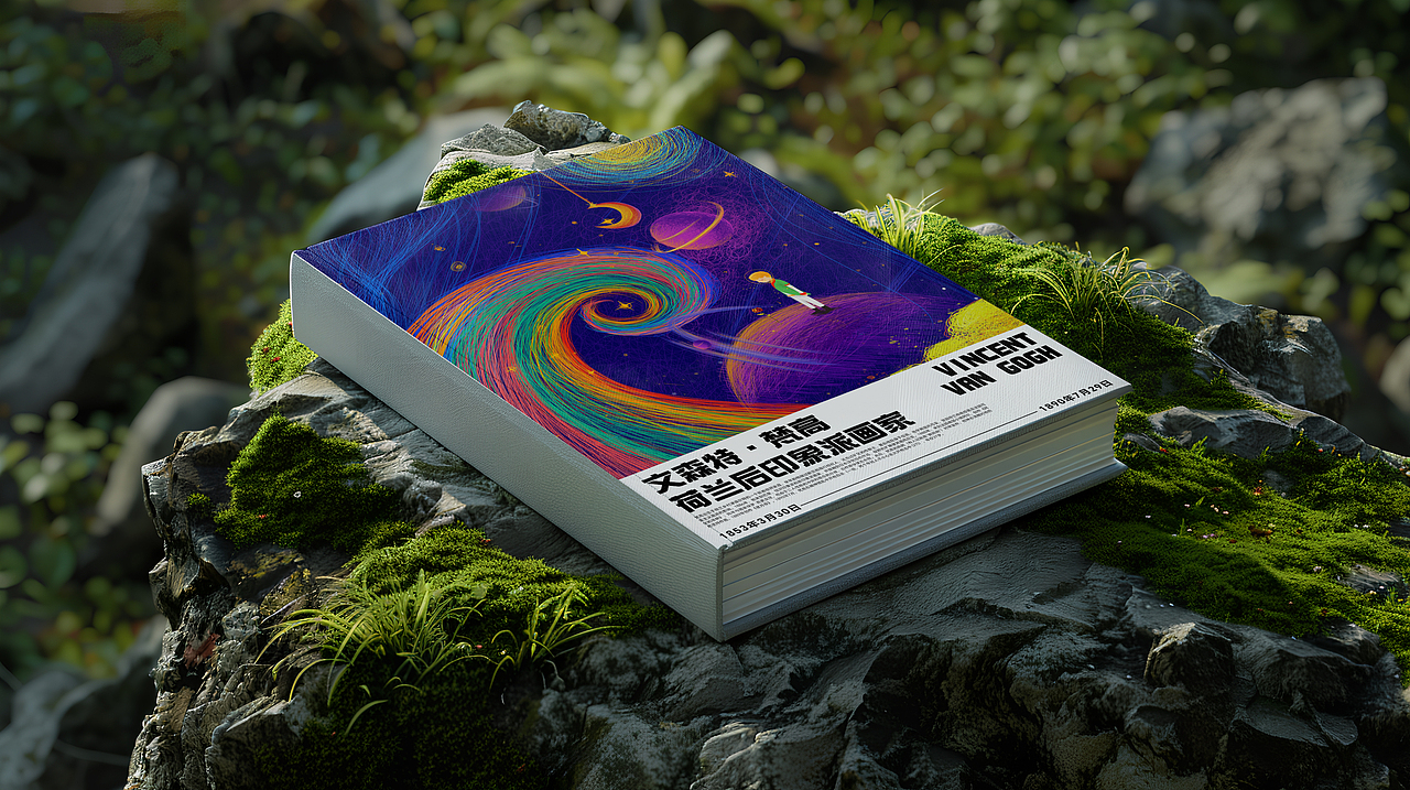 《星与玫瑰的幻想之旅》书籍封面设计