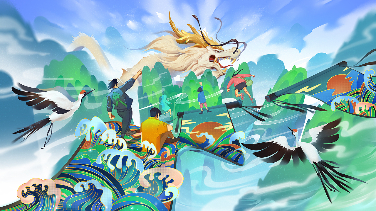 前几天给人画了个的