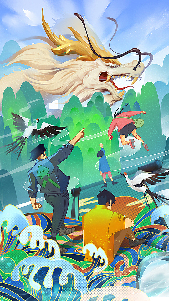 前几天给人画了个的