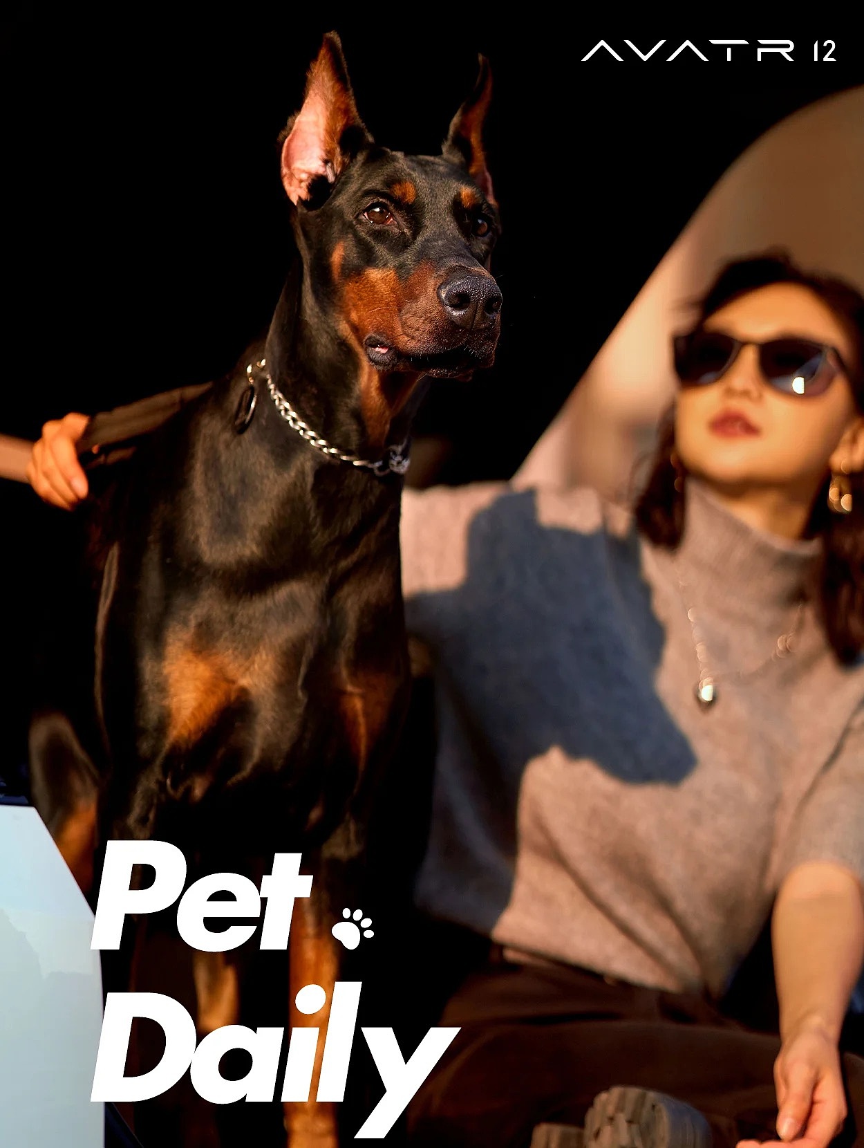 汽车摄影｜阿维塔12和杜宾犬（图ZMzcxNjI1OTMy） - 产品摄影 - 站酷设计师王昌龙WangEthan原创素材 - 站酷ZCOOL