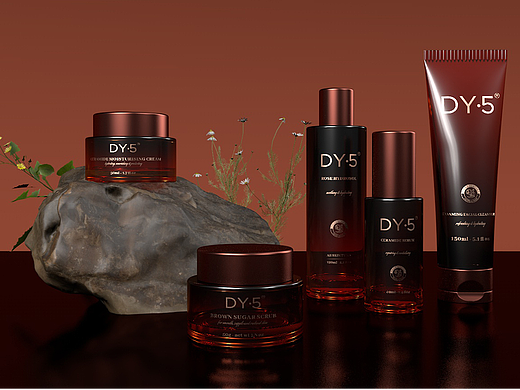 化妆品品牌包装设计|美拉德风