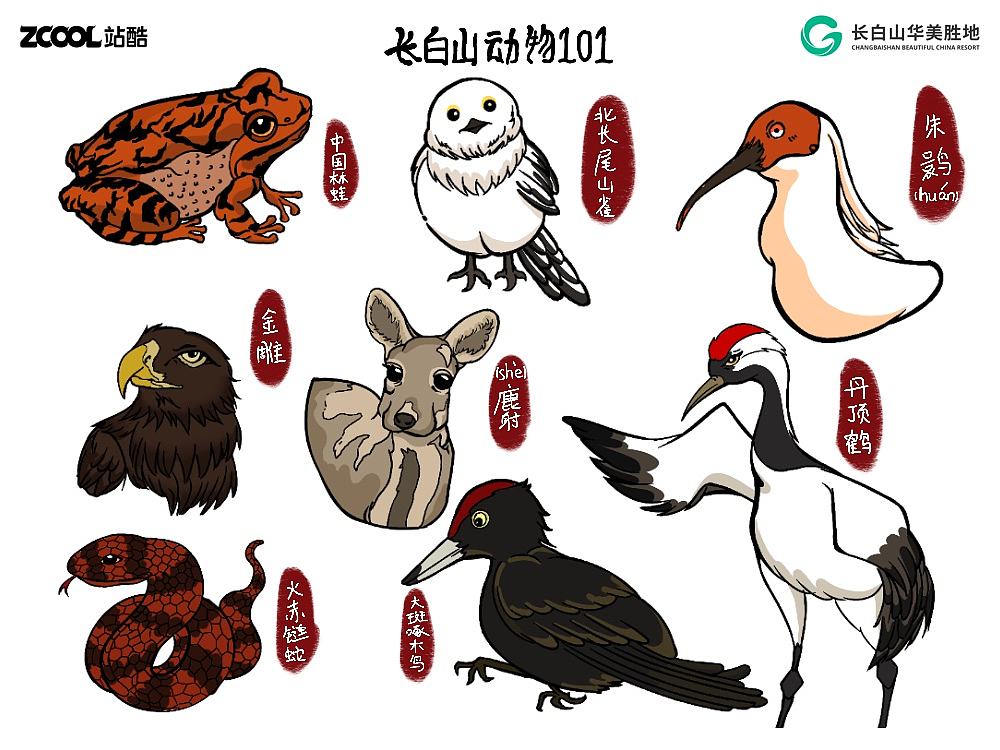 踏上长白山之旅（图ZMzcxNjQ1MzEy） - 海报 - 站酷设计师皓仔不喝雪碧原创素材 - 站酷ZCOOL