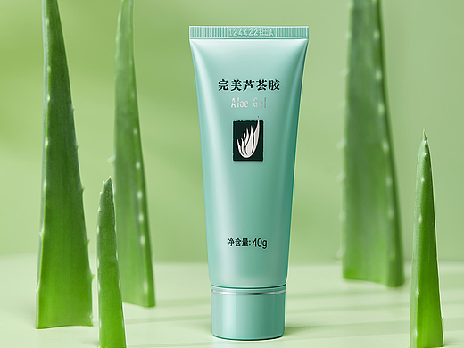 护肤品摄影 丨 完美芦荟膏