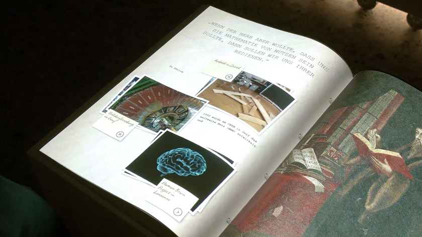 校史馆虚拟翻书设计有哪些技术上的亮点？