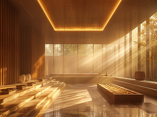 金色大堂岁月静好