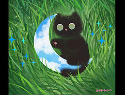 100只小黑猫计划|夏天到了呀