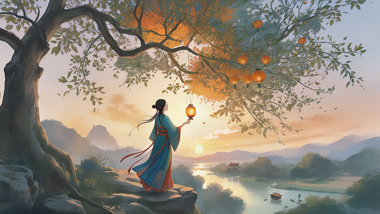 ai古风插画可以做小说封面