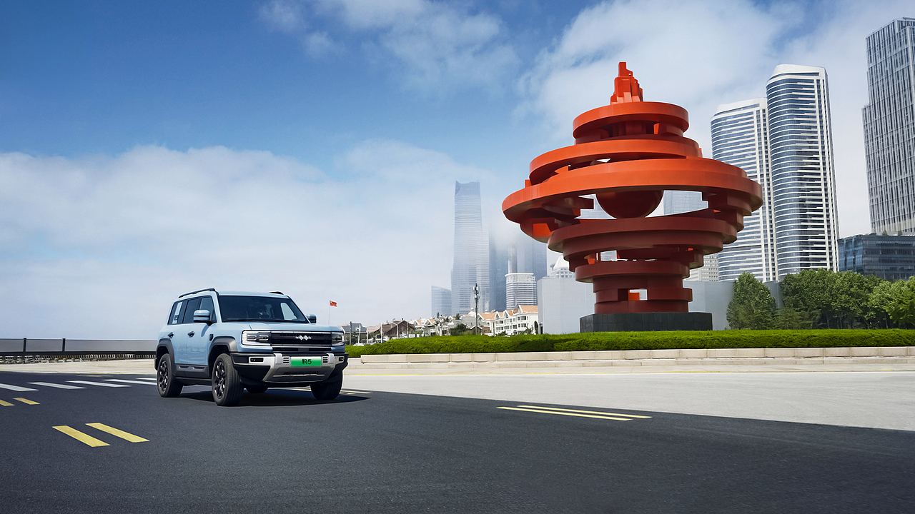 汽车摄影 | 方程豹 X 青岛 欧洲杯城市打卡