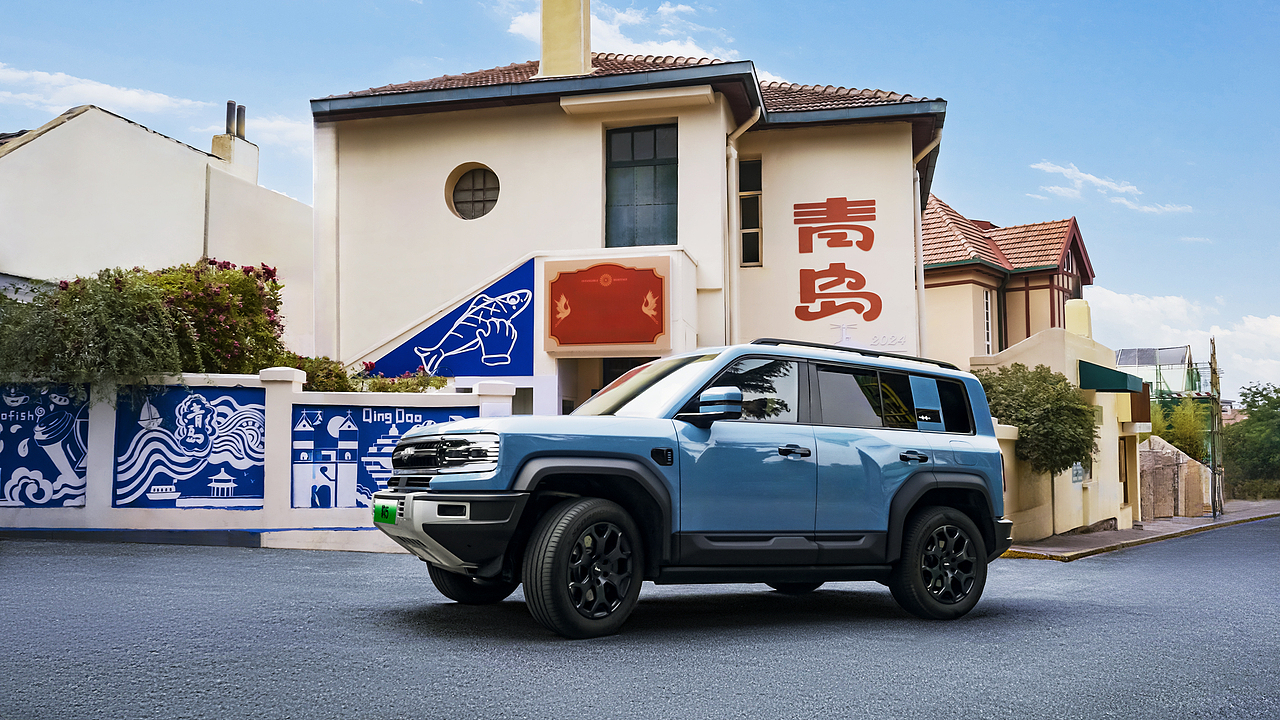 汽车摄影 | 方程豹 X 青岛 欧洲杯城市打卡