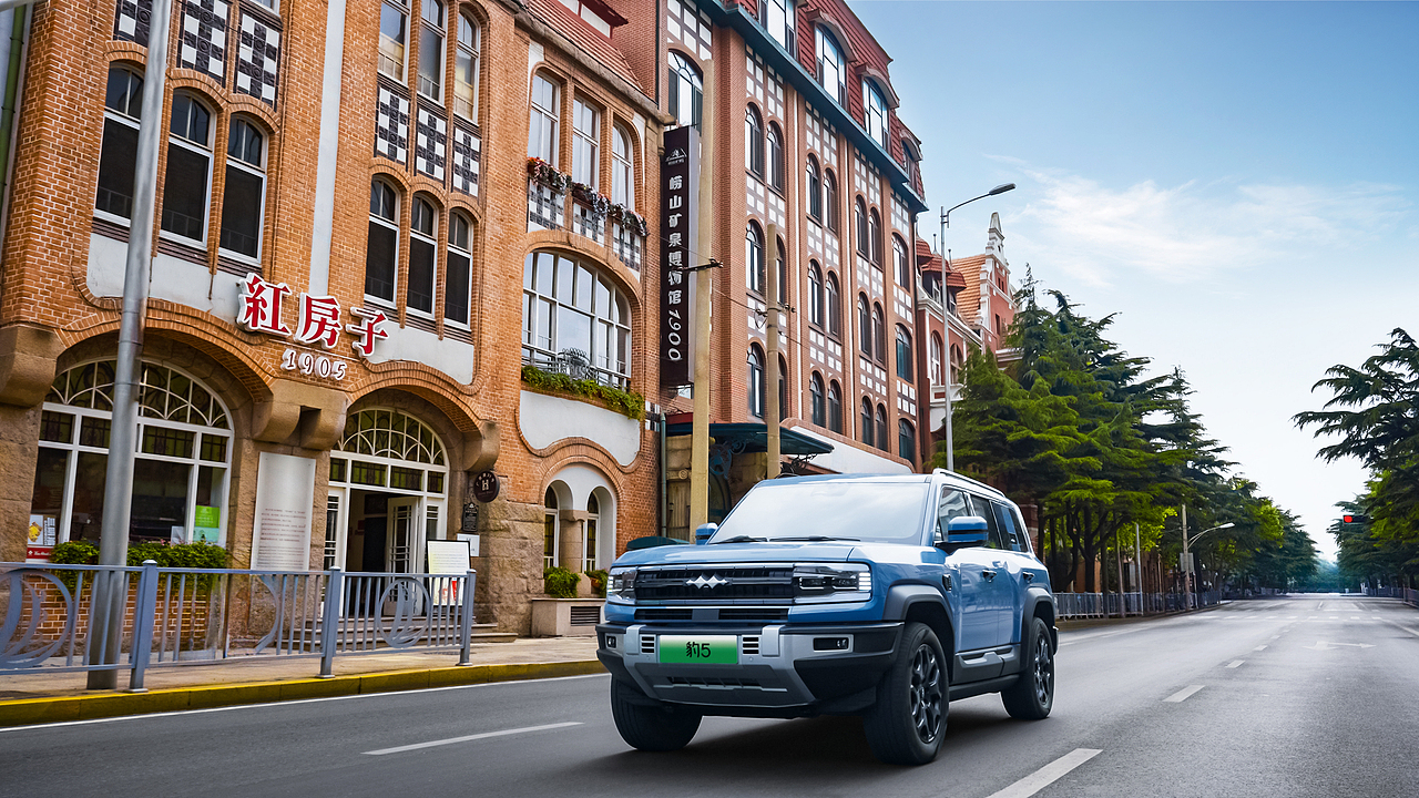 汽车摄影 | 方程豹 X 青岛 欧洲杯城市打卡