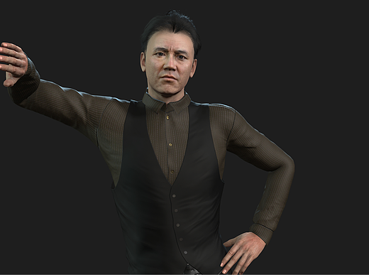 虛擬數(shù)字人-李幼斌（個(gè)人主頁-ZNjg5MDMzNTI=） - 人物/生物 - 站酷設(shè)計(jì)師旋律糾纏原創(chuàng)素材 - 站酷ZCOOL